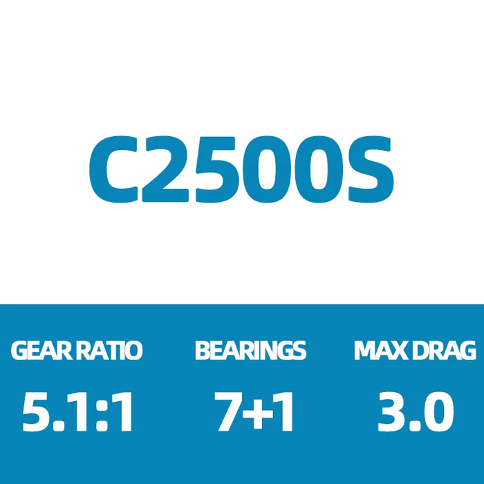 2024 SHIMANO VANFORD moulinet de pêche 6-9 + 1BB MAX DRAG 2.5-11KG moulinet d'eau douce et salée