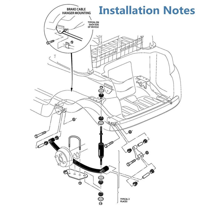 Assemblage de boîte de vitesses de direction EZGO TXT 70602-G01 pour T1 2001.5+