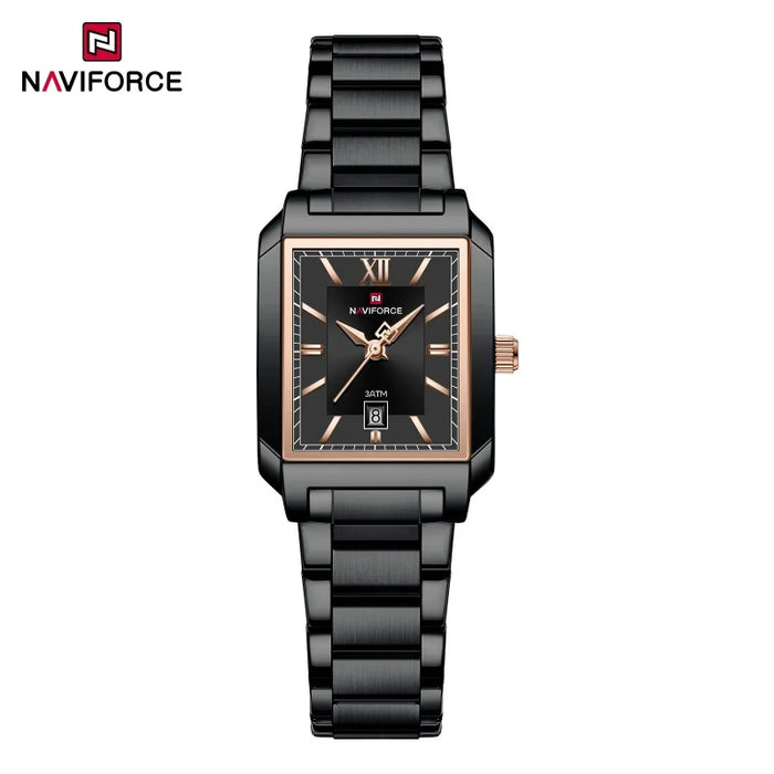 Womens Watch NAVIFOECR Luminous Stainless Steel 3ATM