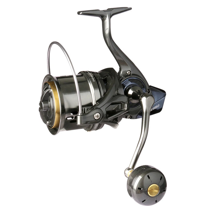 DEUKIO moulinet de pêche Jigging longue portée 8000 10000 12000 série 8 + 1BB moulinets de pêche de Surf 44LB traînée Max grand moulinet d'eau salée