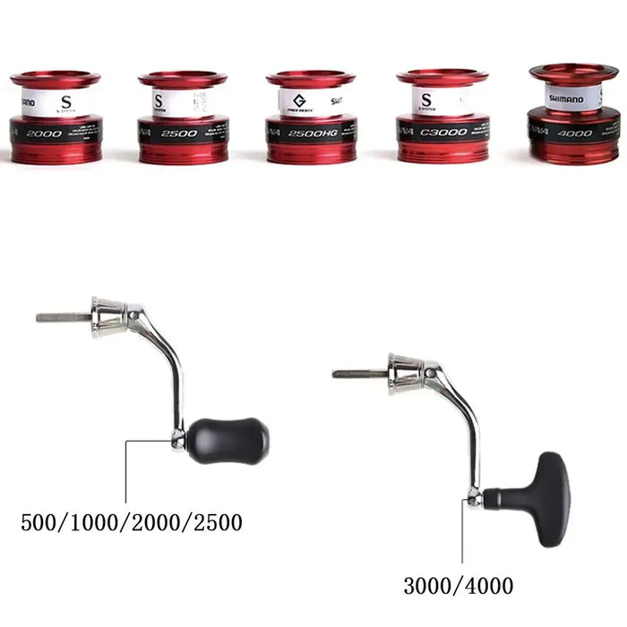 SHIMANO SIENNA moulinet de pêche filature AR-C bobine en métal les deux eau douce et l'eau de mer peuvent être utilisé moulinets de puissance maximale de 8.5kg