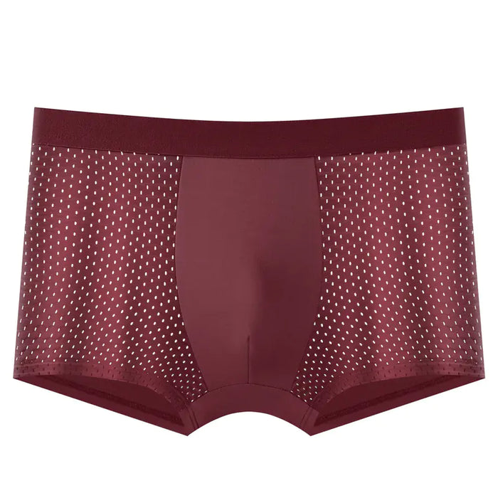 Boxer en Soie Glacée Respirant et Tendance pour Hommes