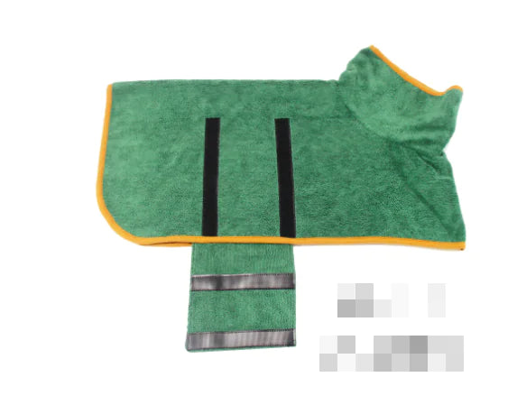 Peignoir pour chien et serviette de bain pour chat