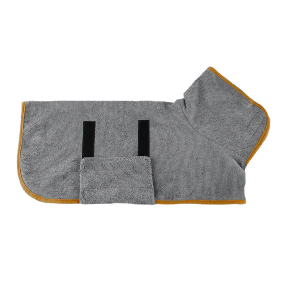 Peignoir pour chien et serviette de bain pour chat